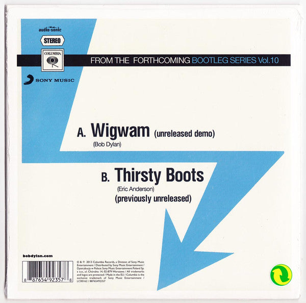 Bob Dylan : Wigwam (7", RSD, Single)