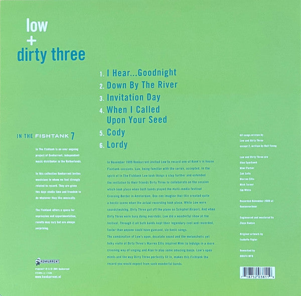 Low + Dirty Three : In The Fishtank 7 (12", EP, RSD, Ltd, RE, Gol)