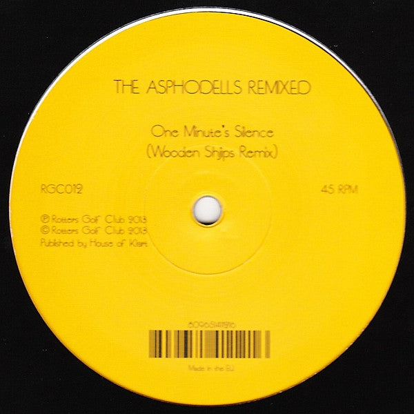 The Asphodells : Remixed (12", Single, Ltd)