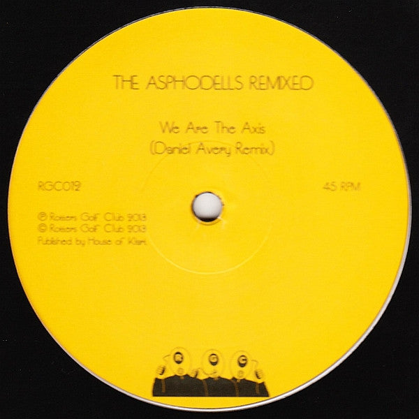 The Asphodells : Remixed (12", Single, Ltd)