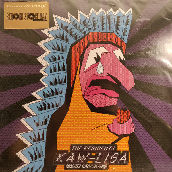 The Residents : Kaw-Liga (12", RSD, Ltd, Num, Pur)