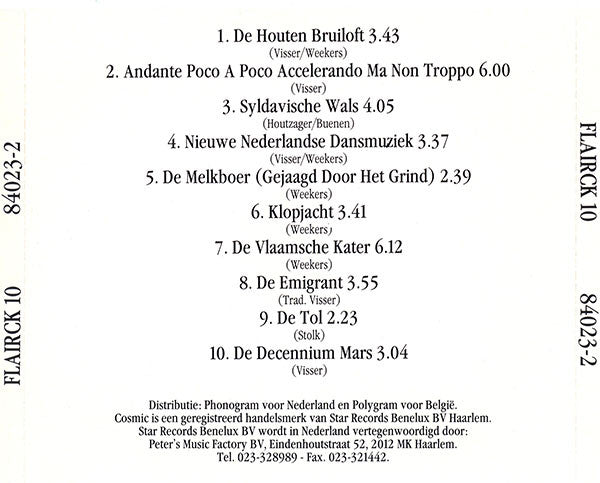 Flairck : 10 (CD, Album)