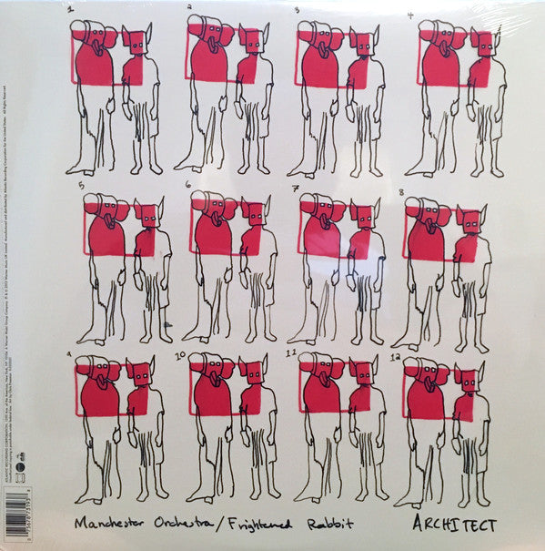 Manchester Orchestra / Grouplove / Frightened Rabbit : Make It To Me / Architect (12", EP, RSD, Ltd)