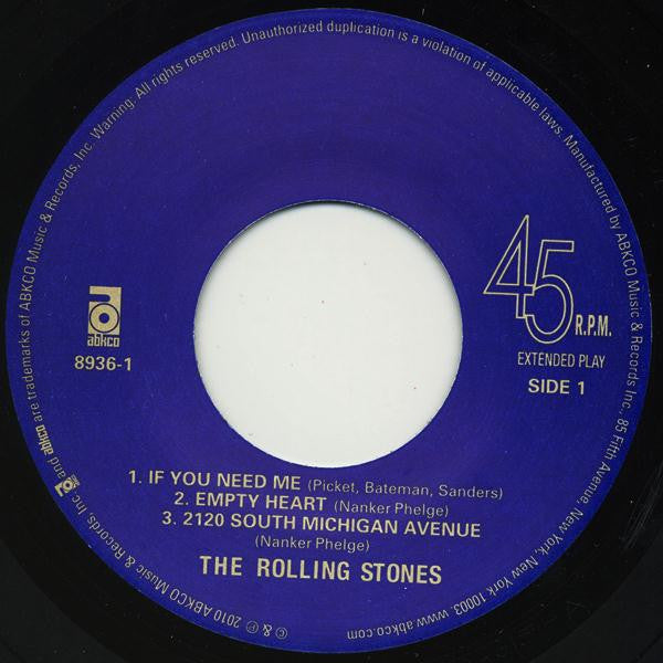 The Rolling Stones : Five By Five (7", EP, RSD, Mono, RE)