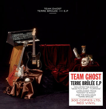 Team Ghost : Terre Brûlée - E.P (12", EP, RSD, Ltd, Red)