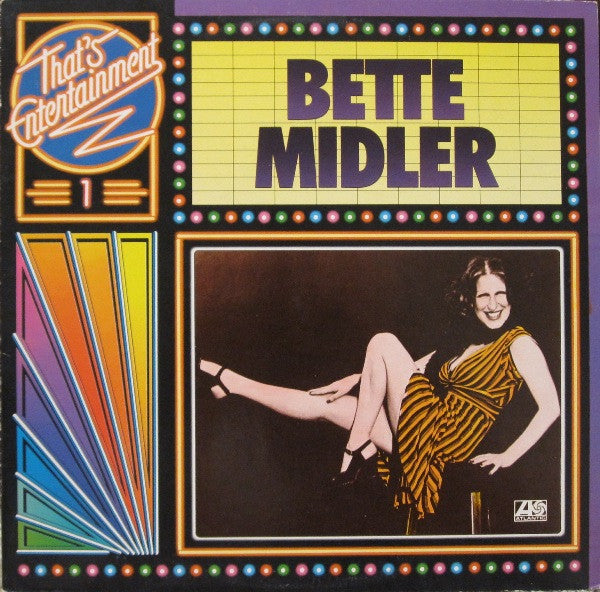 Bette Midler : That's Entertainment 1 (LP, Album, RE)