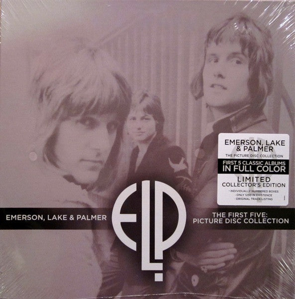 Emerson, Lake & Palmer : The First Five:  Picture Disc Collection (Box, RSD, Comp, Ltd + LP, Album, Ltd, Pic, RE, RM )