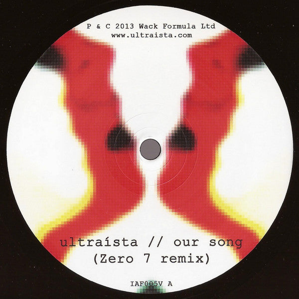 Ultraísta : Static Light (Matthew Herbert Remix) /  Our Song (Zero 7 Remix) (10", Single, Ltd)