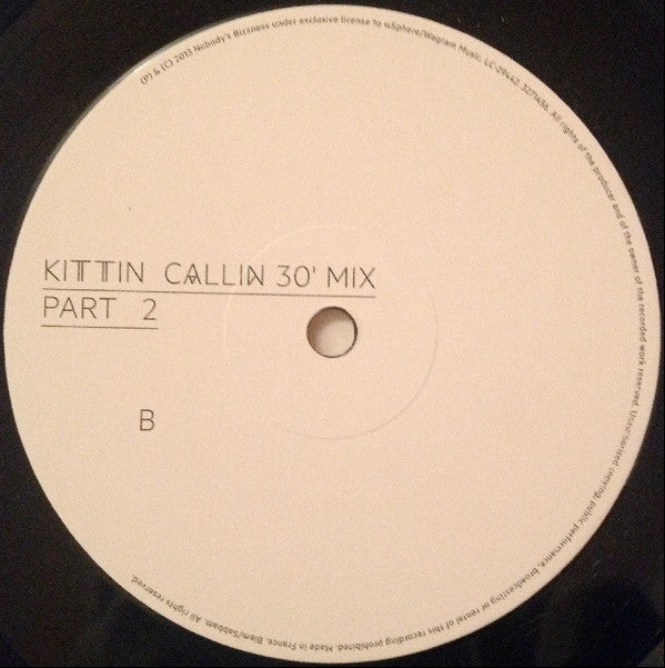 Miss Kittin : Kittin Callin 30' Mix (12", RSD, Ltd, Mixed)