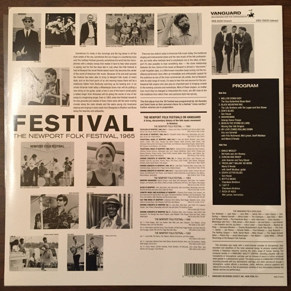 Various : Festival - The Newport Folk Festival/1965 (LP, Album, RSD, Ltd, RE)