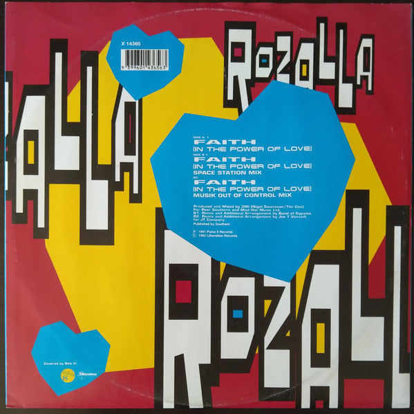 Rozalla : Faith (In The Power Of Love) (12")