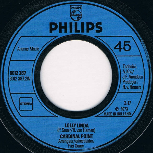 Cardinal Point : I'm The Grand Pretender (7", Single)