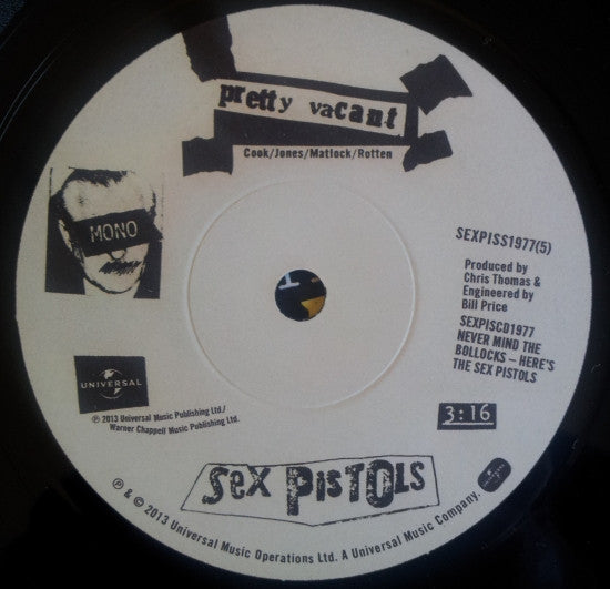 Sex Pistols : Pretty Vacant (7", RSD, Single, Mono, Ltd, Num)
