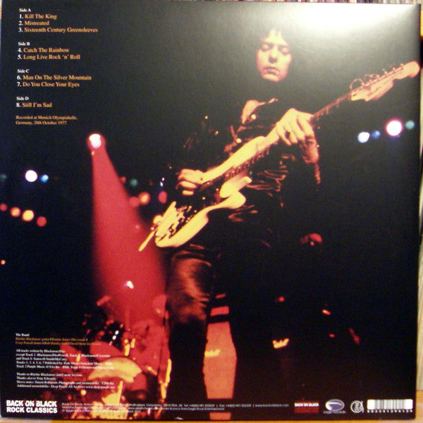 Rainbow : Live In Munich 1977 (2xLP, Album, RSD, Ltd, RE, Red)