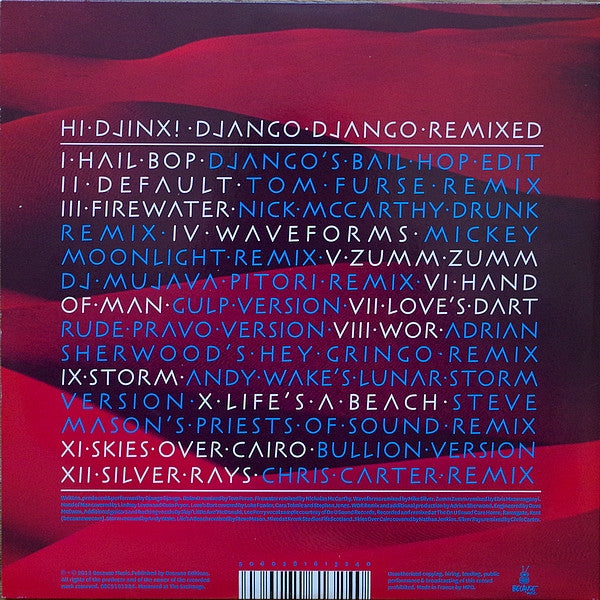 Django Django : Hi Djinx! Django Django Remixed (2xLP, Album + CD, Album + RSD)