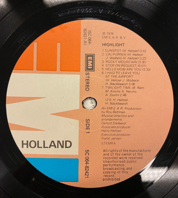 Highlight (2) : Highlight (LP, Album)