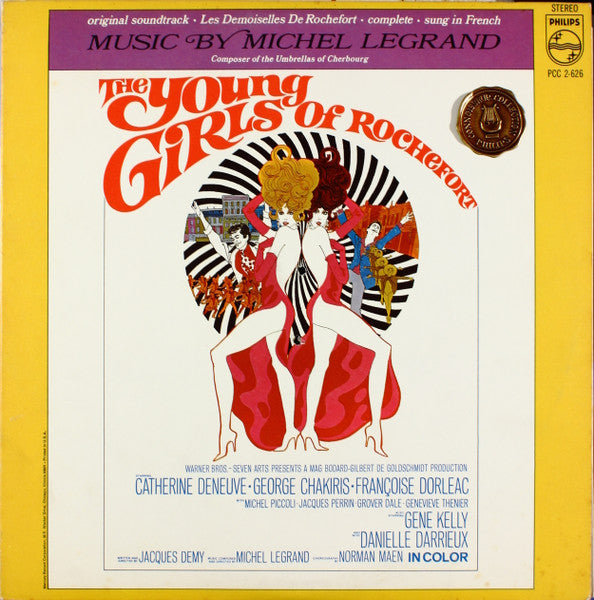 Michel Legrand : Les Demoiselles De Rochefort = The Young Girls Of Rochefort (Original Soundtrack) (2xLP, Gat)