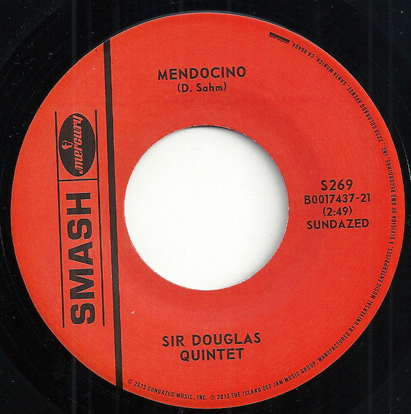 Sir Douglas Quintet : Interpreta En Español (2x7", RSD, Single, Mono, RE, Gat)