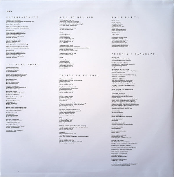 Phoenix : Bankrupt! (LP, Album)