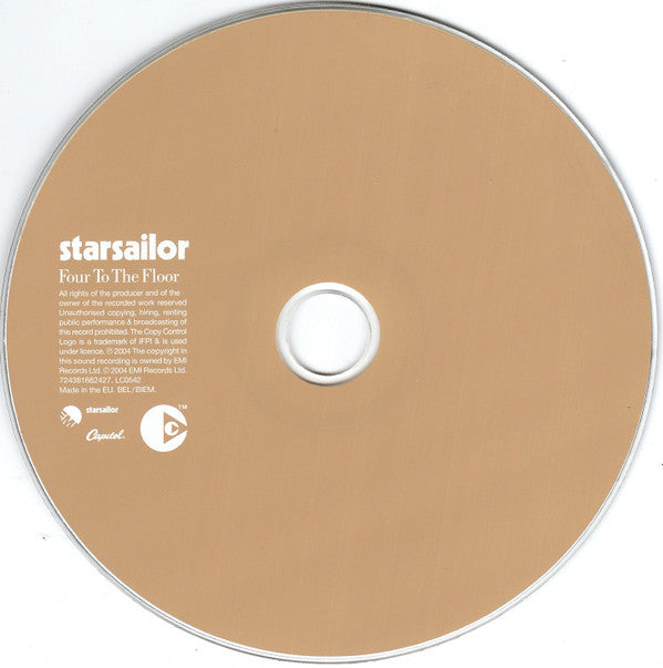 Starsailor : Four To The Floor (CD, Single, Copy Prot.)