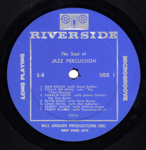 Various : The Soul Of Jazz Percussion (LP, Mono, Smplr)