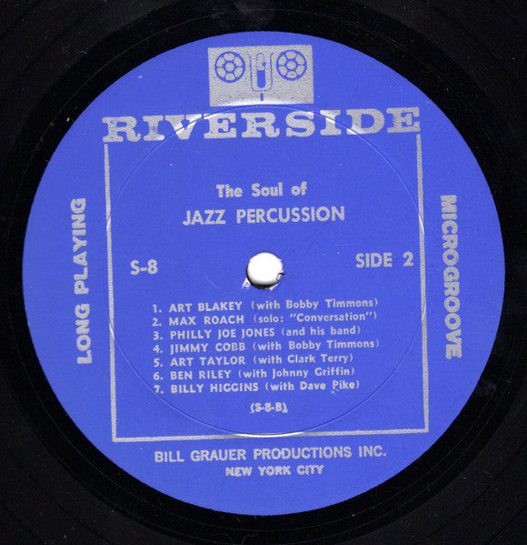 Various : The Soul Of Jazz Percussion (LP, Mono, Smplr)