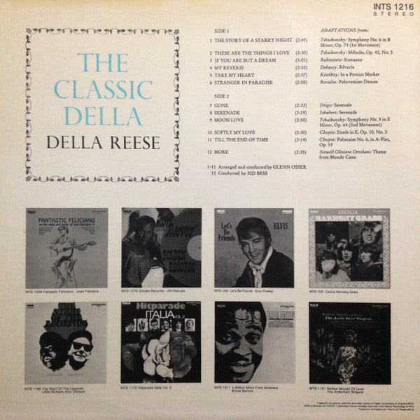 Della Reese : The Classic Della (LP, RE)