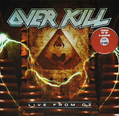 Overkill : Live From Oz (10", EP, Ltd, Cop)