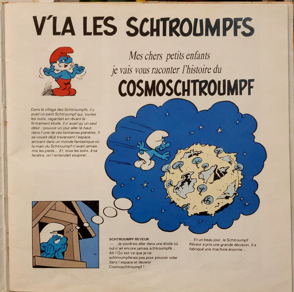 Les Schtroumpfs* : V'là Les Schtroumpfs (LP, Album, Gat)