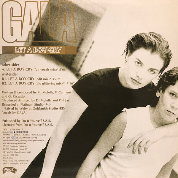 Gala : Let A Boy Cry (12")