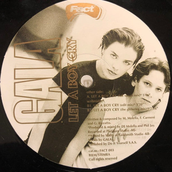 Gala : Let A Boy Cry (12")