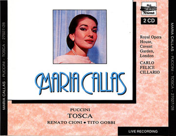 Maria Callas, Giacomo Puccini, Renato Cioni, Tito Gobbi, Victor Godfrey, Robert Bowman, Eric Garrett, Dennis Wicks, Edgar Boniface, David Sellar, Carlo Felice Cillario : Tosca (2xCD, 2 C)