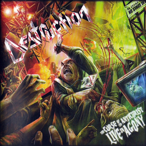 Destruction : The Curse Of The Antichrist - Live In Agony (2xCD, Album)