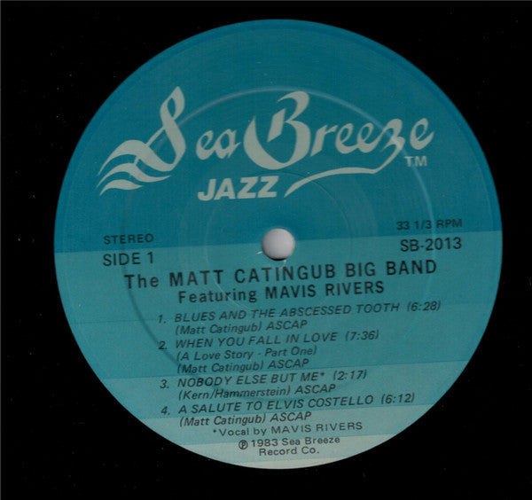 The Matt Catingub Big Band Featuring  Mavis Rivers : My Mommy & Me (LP, Album)