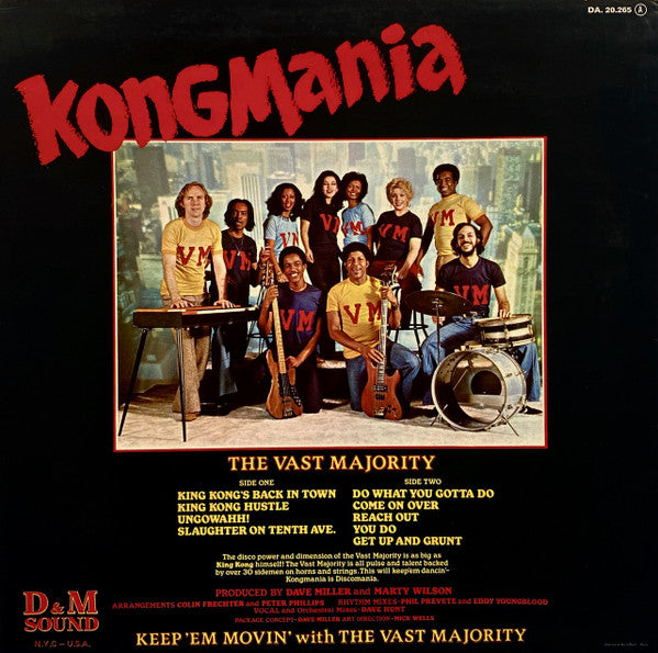 The Vast Majority : Kongmania (LP, Album)