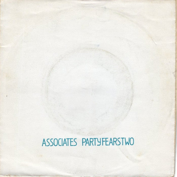 The Associates : Party Fears Two (7")