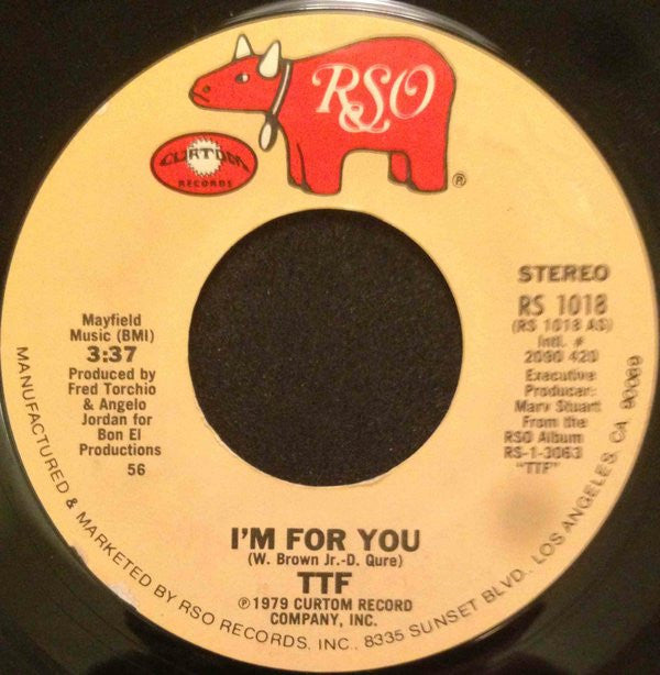 Today, Tomorrow, Forever : I'm For You (7", Single)