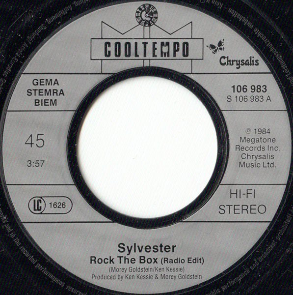 Sylvester : Rock The Box (7", Single)