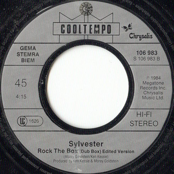 Sylvester : Rock The Box (7", Single)
