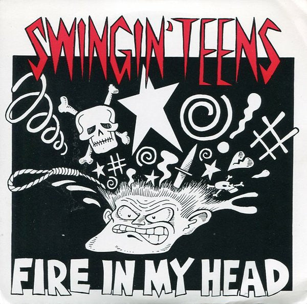 Swingin' Teens : Fire In My Head / Hey Brother (7", Single)