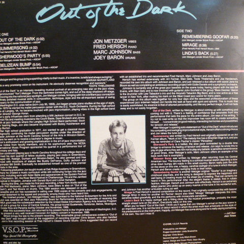 Jon Metzger : Out Of The Dark (LP, Album)