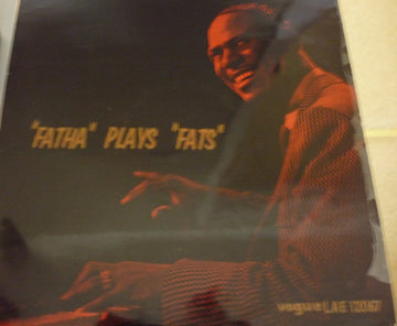 Earl Hines : Fatha Plays Fats (LP, Album, Mono)