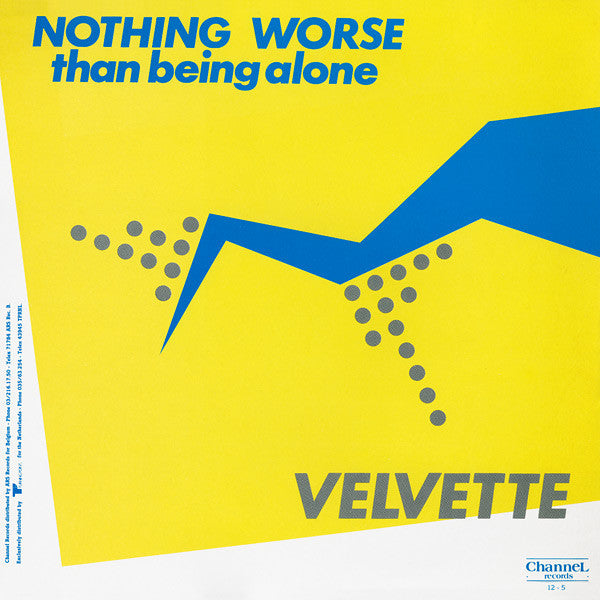 Velvette (2) : Nothing Worse Than Being Alone (12")