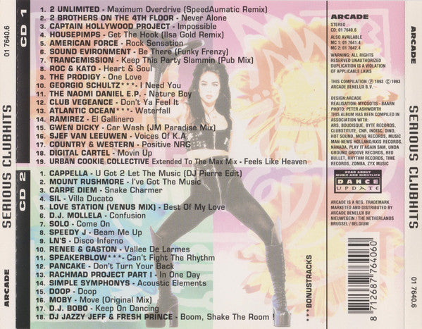 Various : Serious Clubhits (2xCD, Comp)