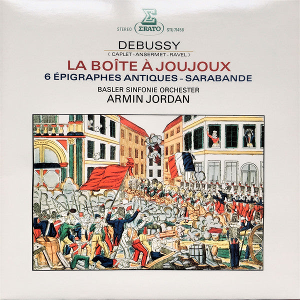 Claude Debussy - Basler Sinfonie-Orchester, Armin Jordan : La Boǐte À Joujoux / 6 Épigraphes Antiques / Sarabande (LP, Album)