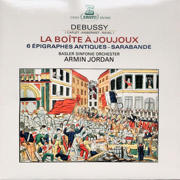 Claude Debussy - Basler Sinfonie-Orchester, Armin Jordan : La Boǐte À Joujoux / 6 Épigraphes Antiques / Sarabande (LP, Album)