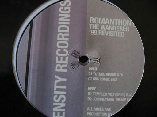 Romanthony : The Wanderer '99 Revisited (2x12")