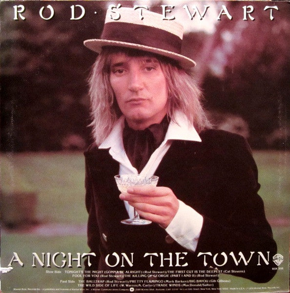 Rod Stewart : A Night On The Town (LP, Album, RE, Los)