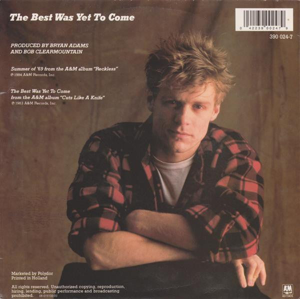 Bryan Adams : Summer Of '69 (7")