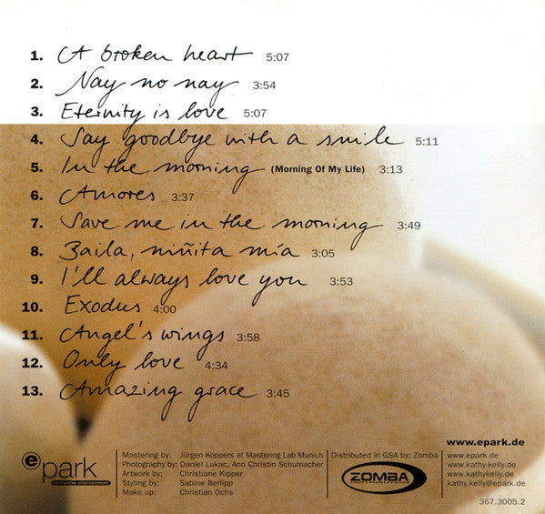 Kathy Kelly : Morning Of My Life (CD, Album)